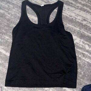 Lululemon Athletica Black Racerback Athletic Tank Top